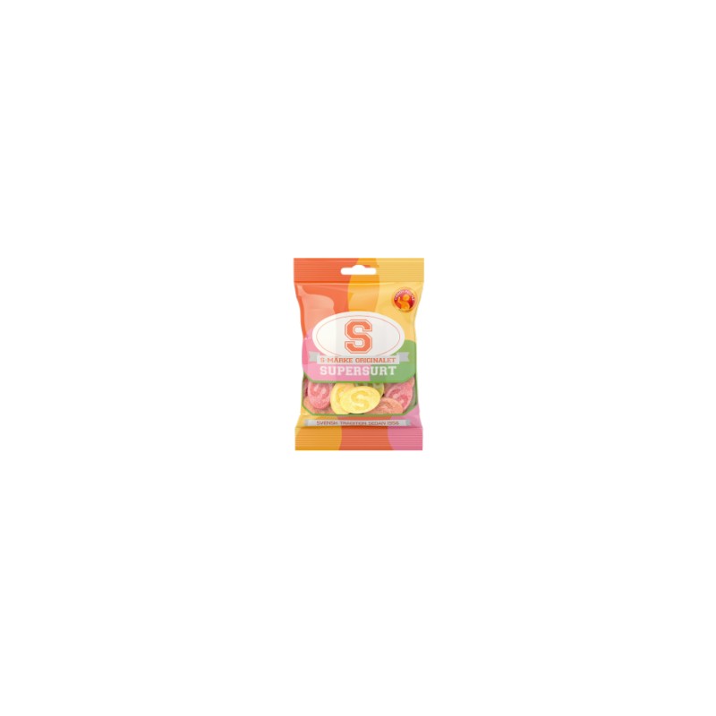 Super Syra Kirpea Hedelmalatka pussi 80gr 18kpl