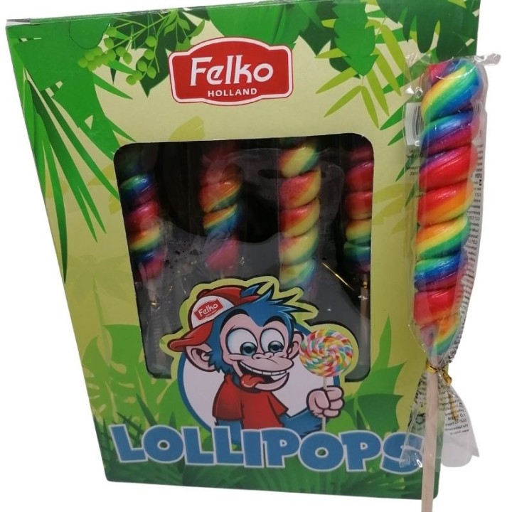 Felko Mini Twist POP Rainbow tikkari 30kpl