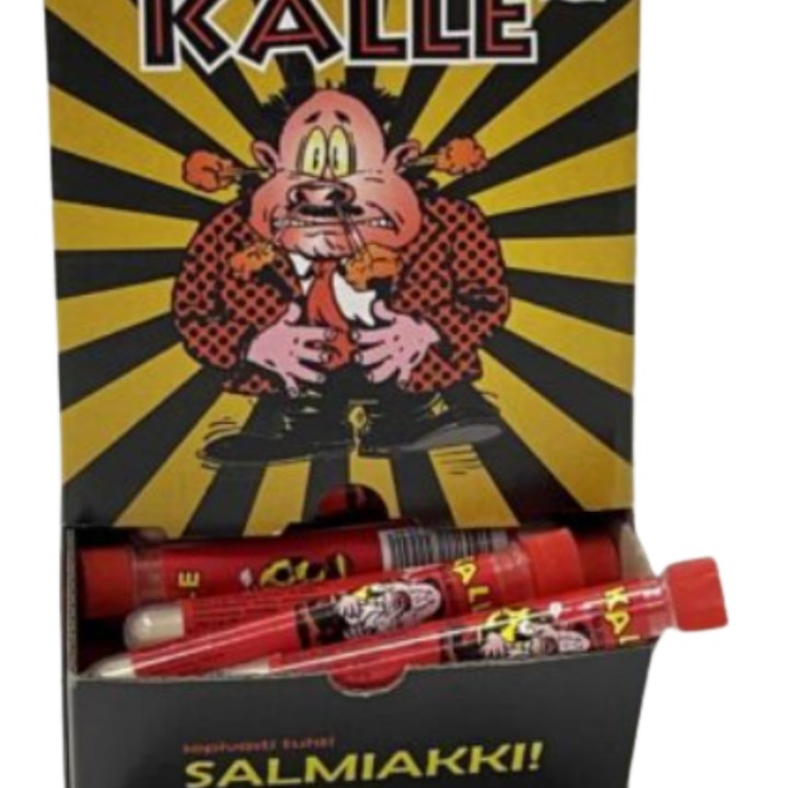 Kalle Salmiakki jauhepuikko 4gr 85kpl