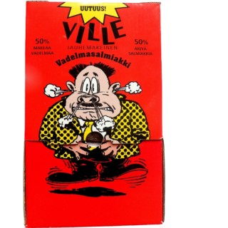 Ville Vadelma Salmiakki jauhepuikko