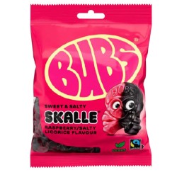 Bubs Srawberry Salta Lickro Pussi 90gr 16kpl