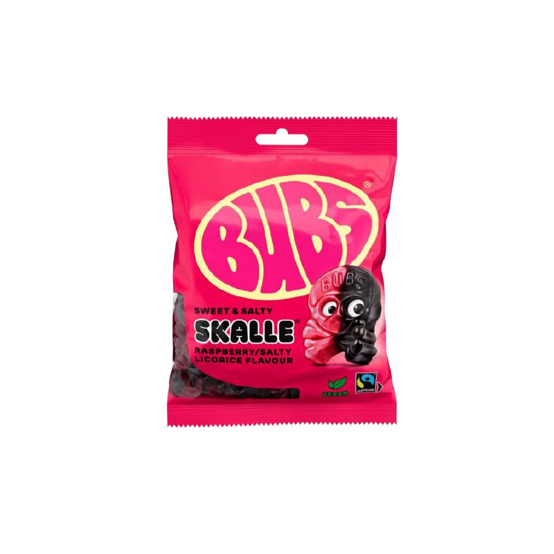 Bubs Srawberry Salta Lickro Pussi 90gr 16kpl