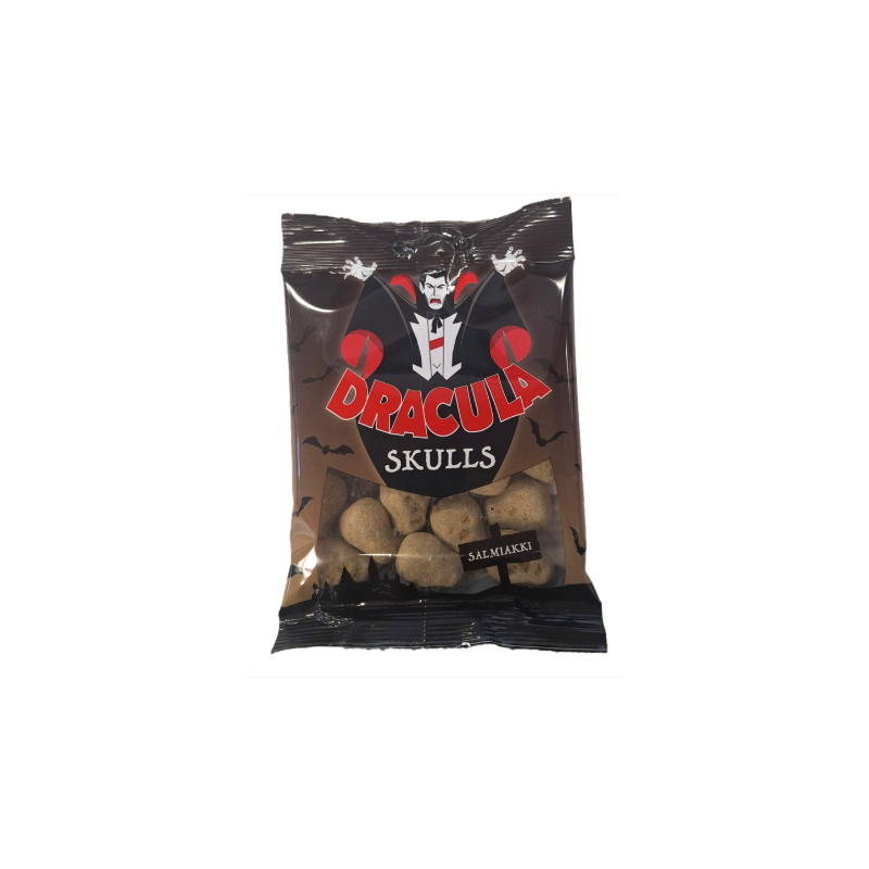 Dracula Salmiakkikallo 16 x 65gr pussi