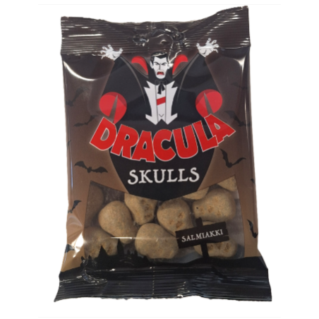 Dracula Salmiakkikallo 16 x 65gr pussi