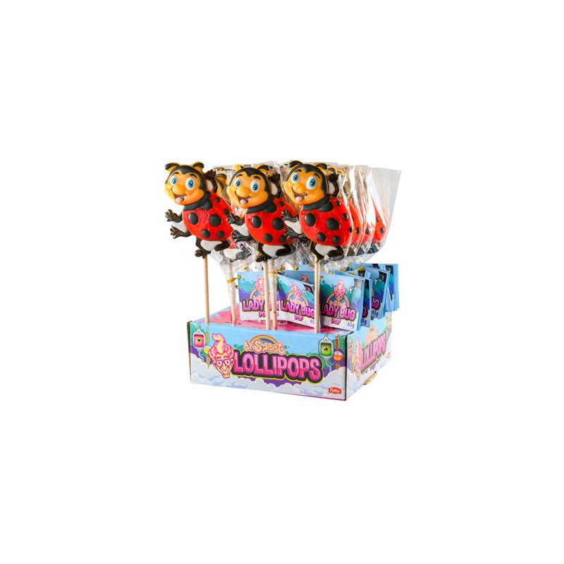 Dr. Sweet Lady Bugs POP 20kpl 65gr Tikkari