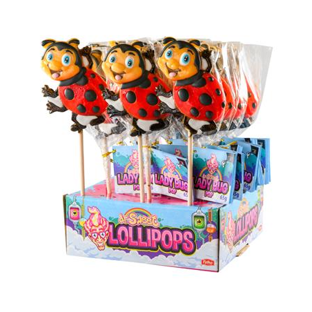 Dr. Sweet Lady Bugs POP 20kpl 65gr Tikkari