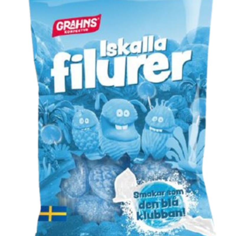 Grahns Iskalla filurer pussi 70gr 20kpl