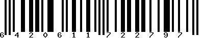 EAN-13 : 6420611722797