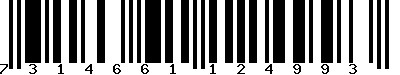 EAN-13 : 7314661124993