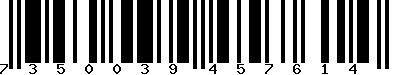 EAN-13 : 7350039457614