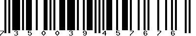 EAN-13 : 7350039457676