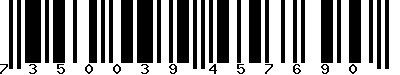 EAN-13 : 7350039457690